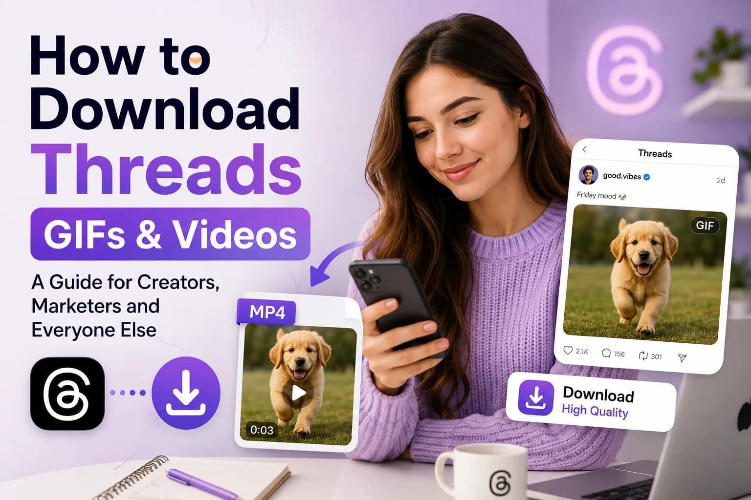 How to Download Threads GIFs and Videos: A Guide for Creators, Marketers and Everyone Else